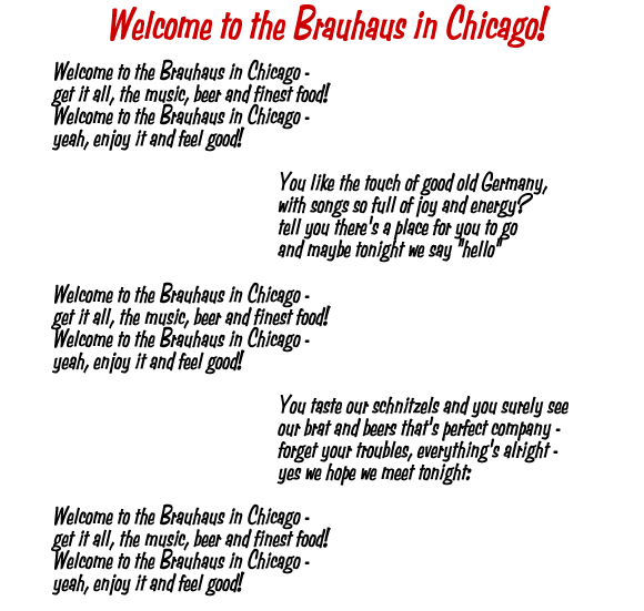 The Chicago Brahhaus